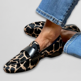 Delphine | Statement Print Loafers