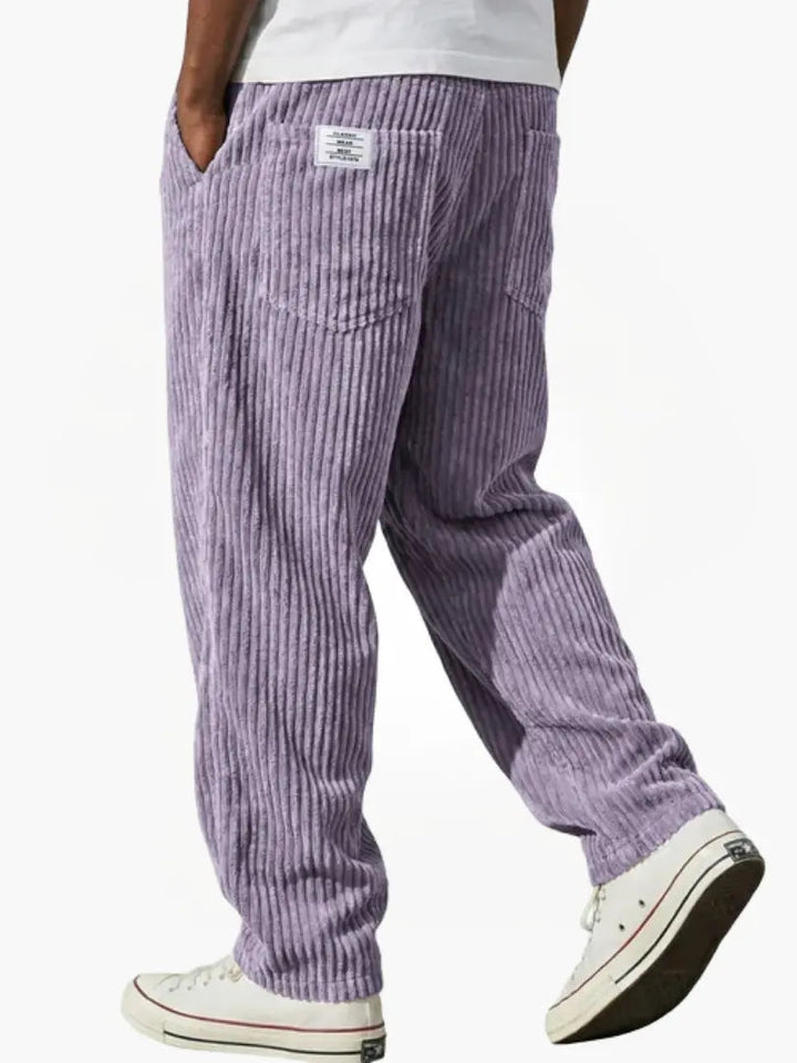 Rhett | Ribbed Relaxed Pants