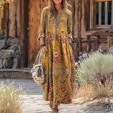 Henrietta | Relaxed Bohemian Maxi Dress