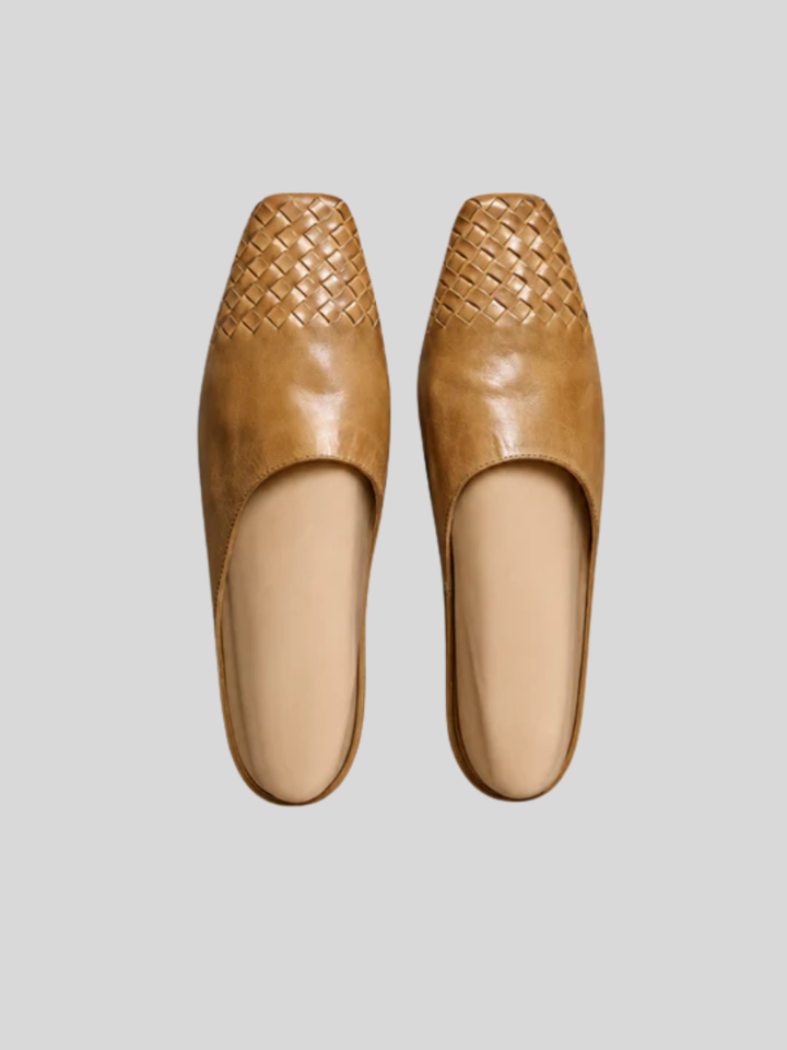 Gwen | Women's Leather Comfort Mules