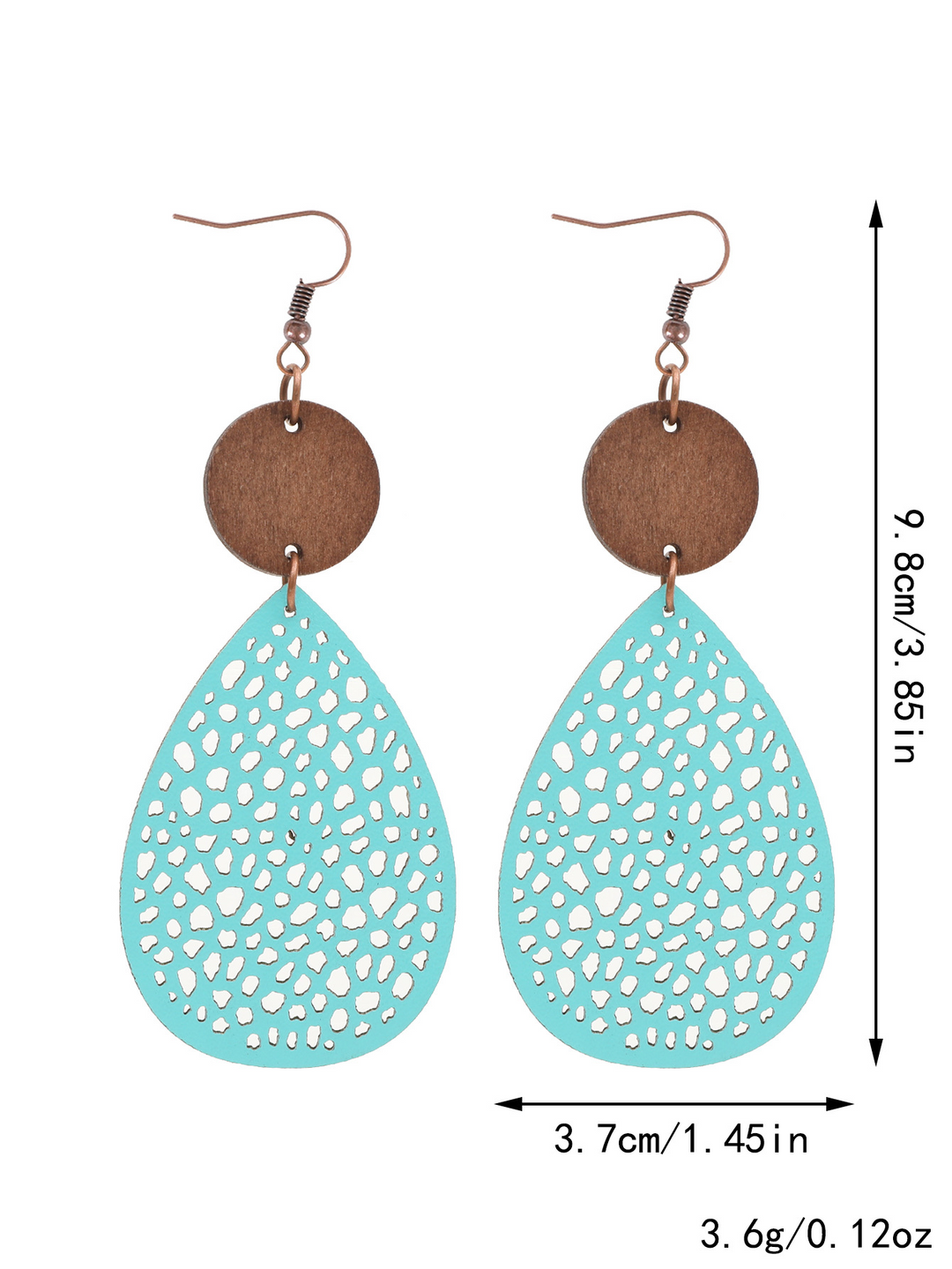 Rosalyn | Vintage Teardrop Drop Earrings