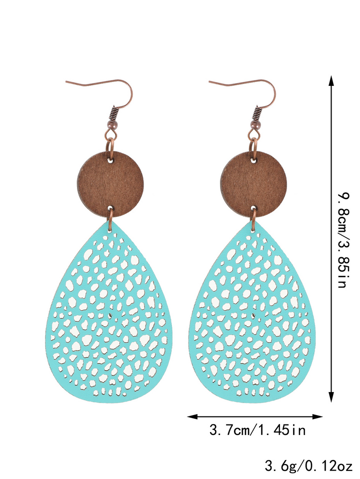Rosalyn | Vintage Teardrop Drop Earrings