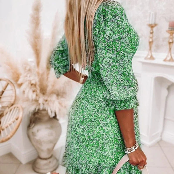 Estella | Elegant Floral Summer Dress