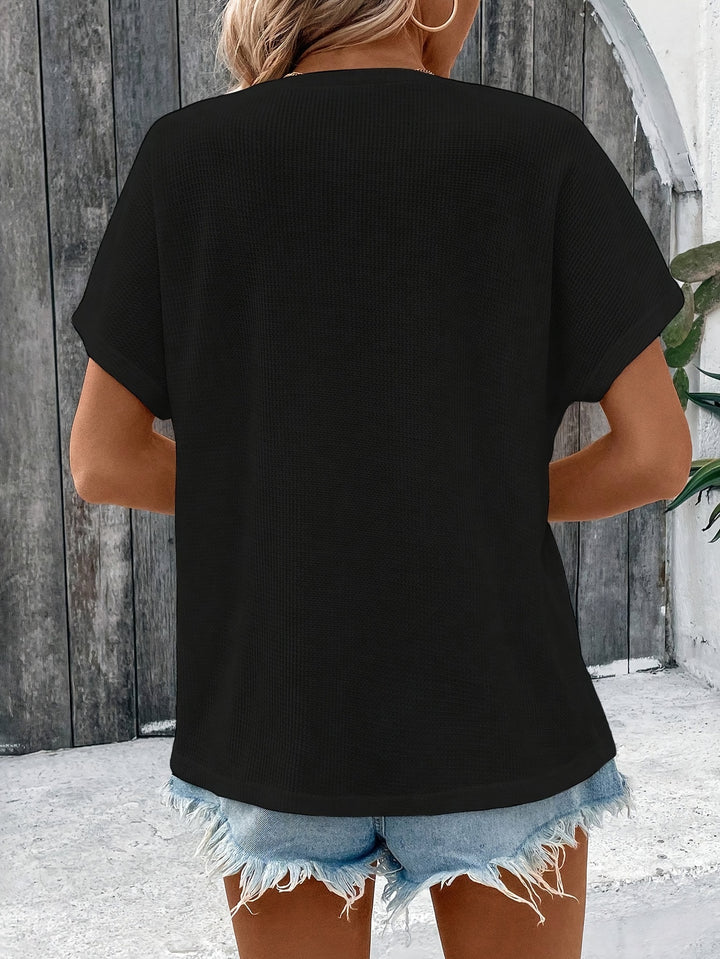 Delaney | Relaxed Button-Up Top