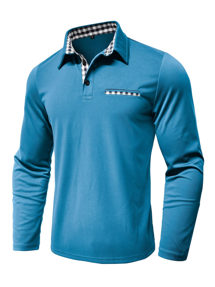 Colton | Refined Long-Sleeve Polo Shirt