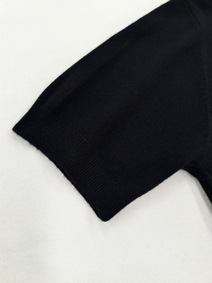 Margot | Refined Short-Sleeve Knit Top
