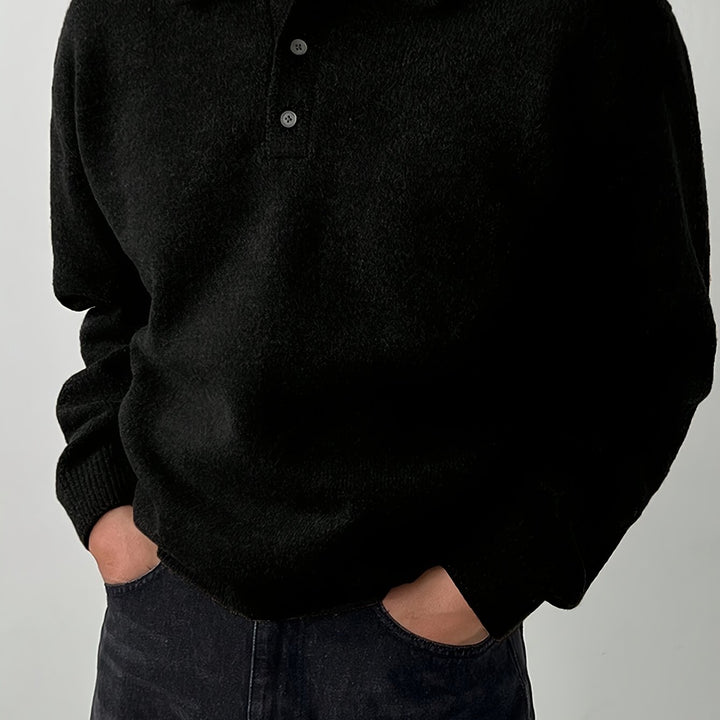 Sullivan | Refined Polo-Collar Sweater