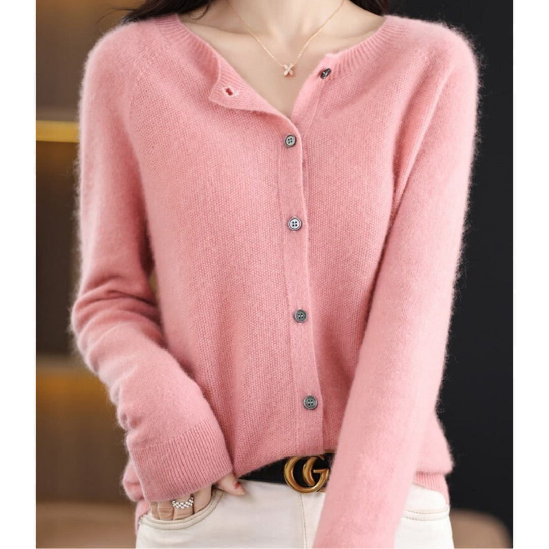 Theresa | Soft Button-Front Cardigan