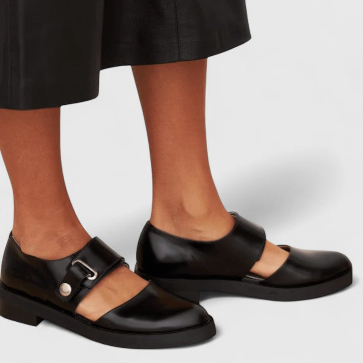Corinne | Refined Strap Loafers