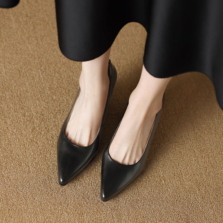 Annora | Pointed Block Heels