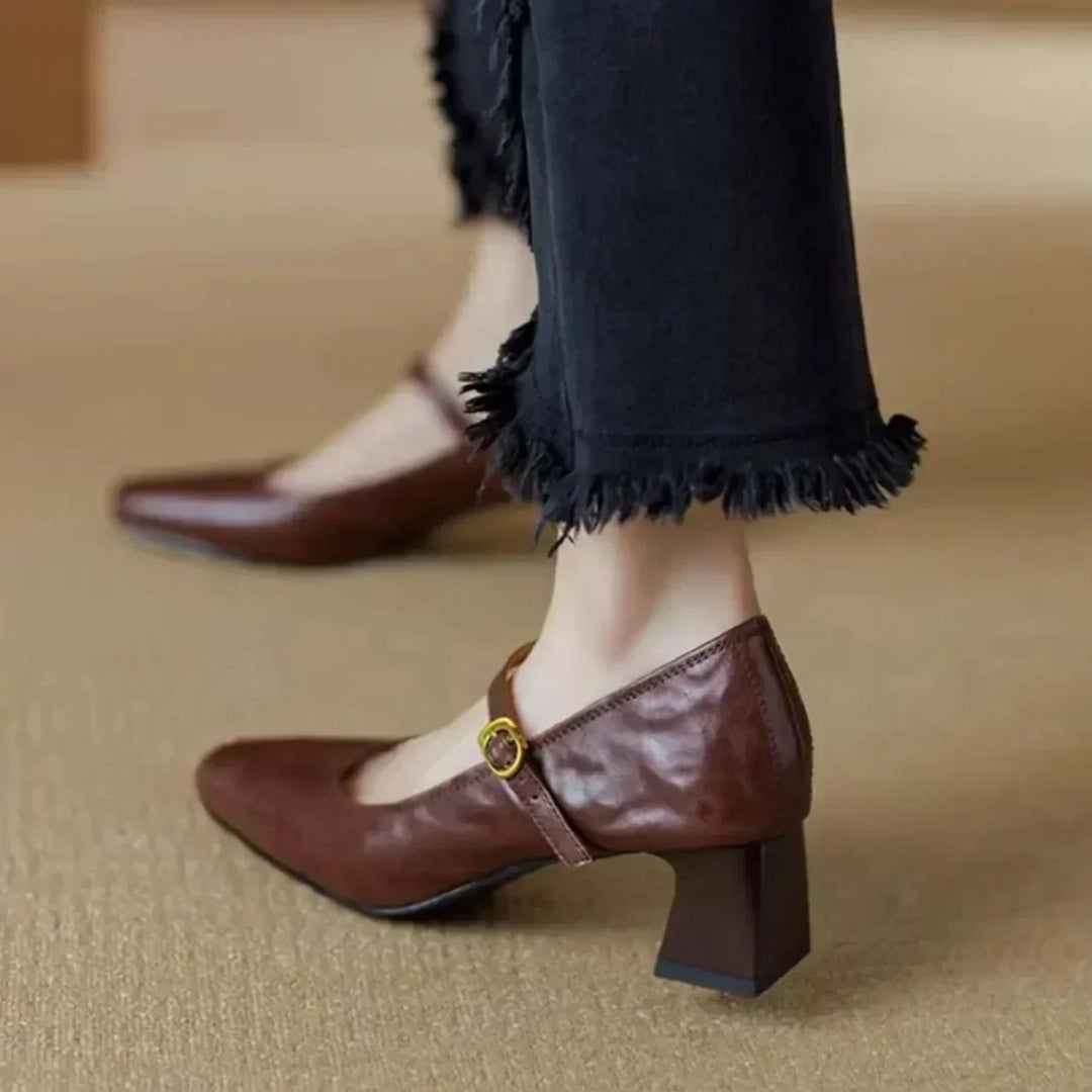 Coraline | Timeless Ankle-Strap Heels