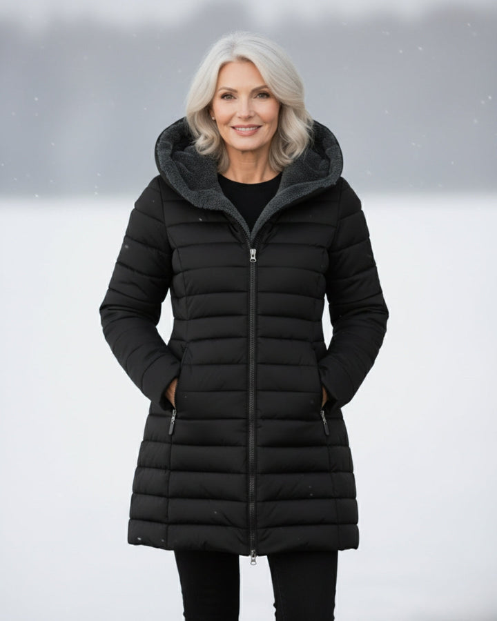 Lydia | Hooded Lightweight Winter Coat