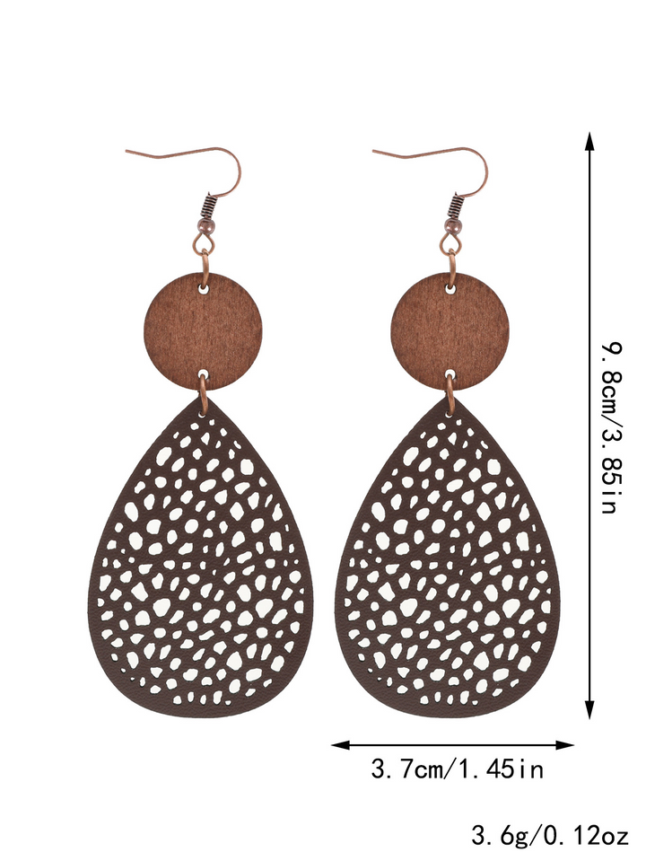 Rosalyn | Vintage Teardrop Drop Earrings