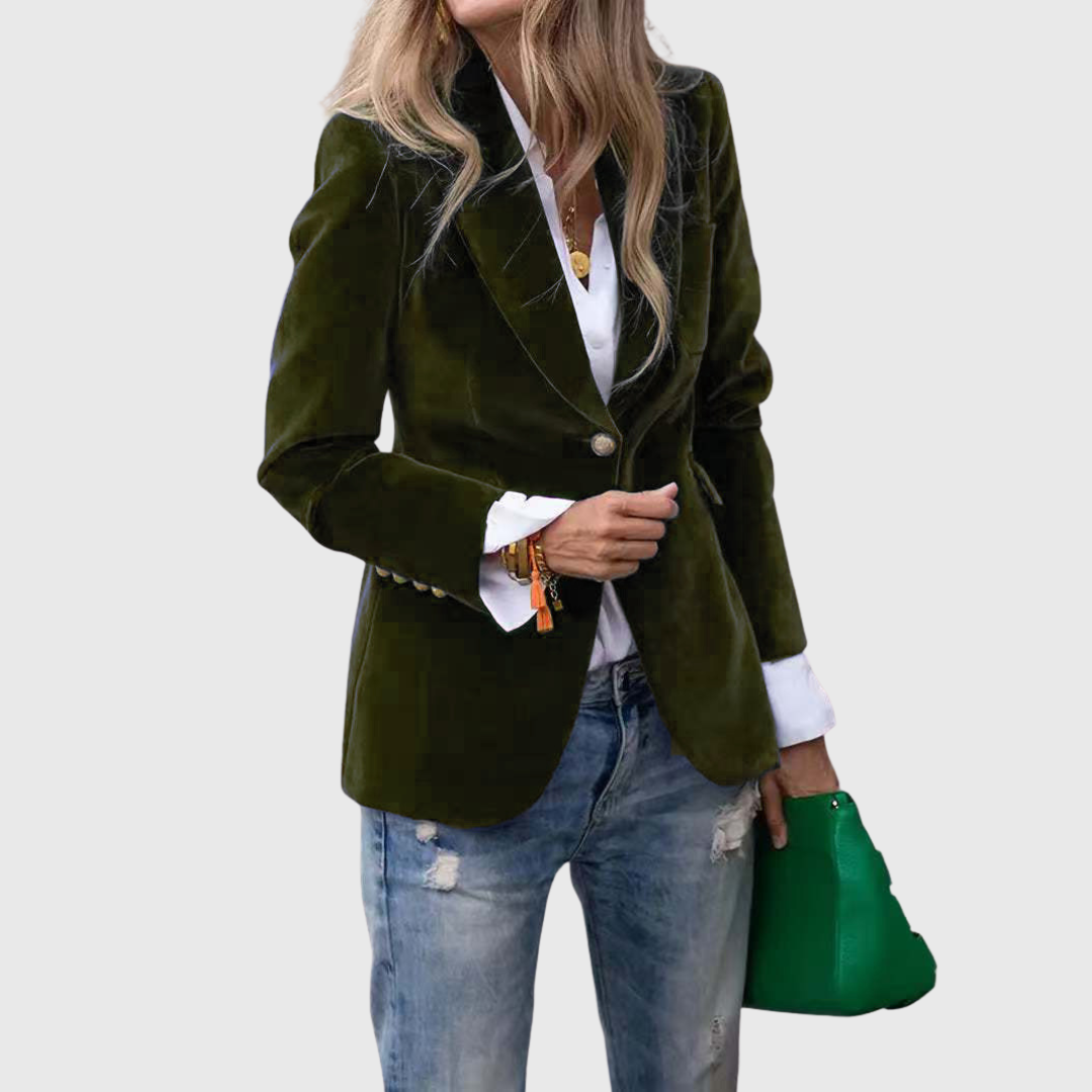 Veronica | Tailored Single-Button Blazer