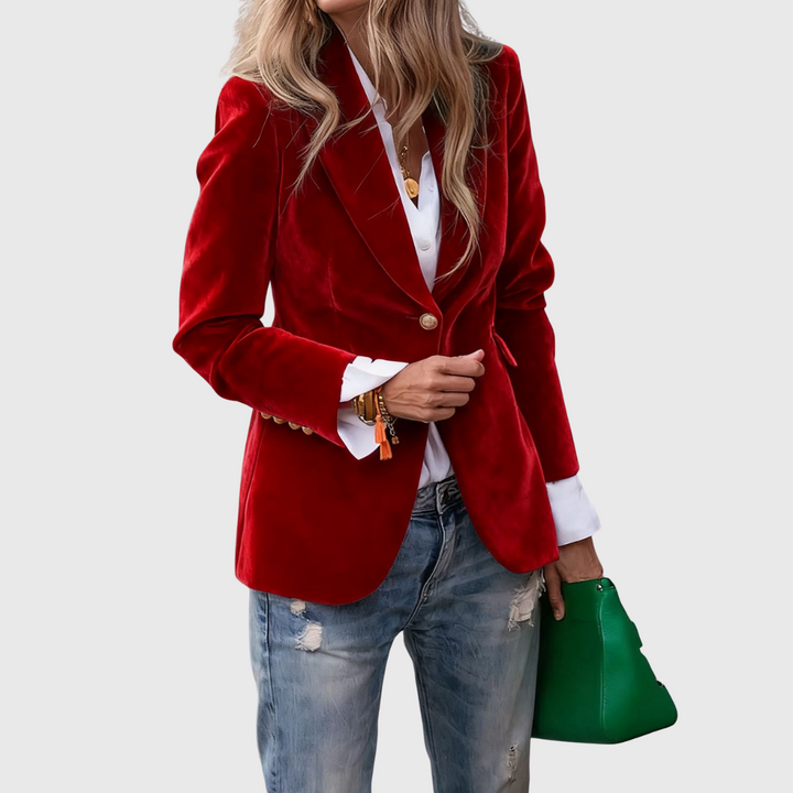 Veronica | Tailored Single-Button Blazer