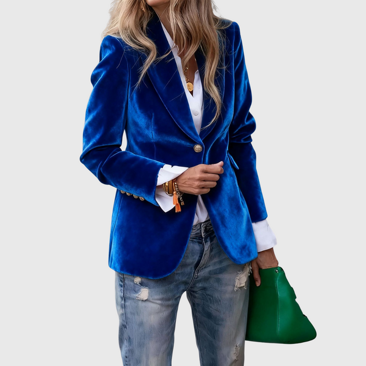 Veronica | Tailored Single-Button Blazer