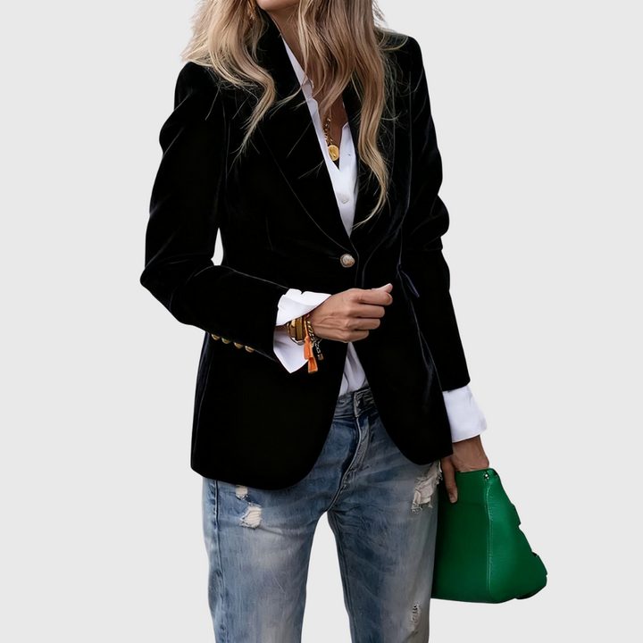 Veronica | Tailored Single-Button Blazer