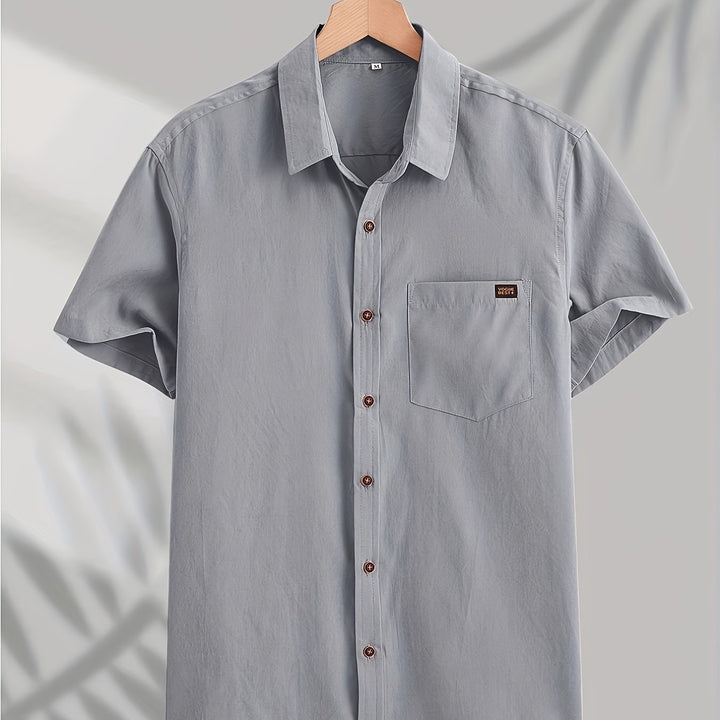 Martin | Men's Casual Short Sleeve Button-Up Shirt