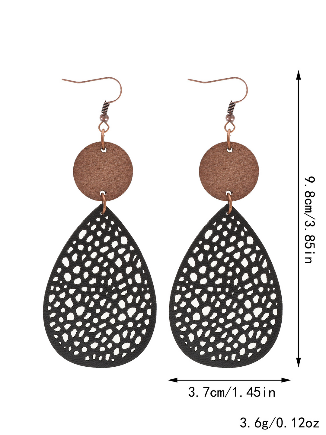 Rosalyn | Vintage Teardrop Drop Earrings