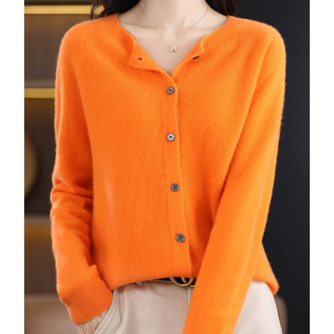 Theresa | Soft Button-Front Cardigan