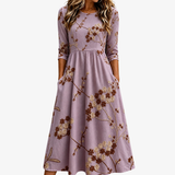 Marielle | Floral Pocket Midi Dress
