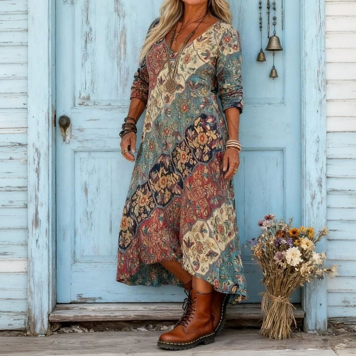 Blythe | Bohemian Flowing Maxi Dress