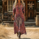 Josephina | Bohemian Flowing Maxi Dress