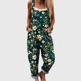 Emerald Flower Jumpsuit