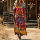 Dahlia | Bohemian Flowy Maxi Dress