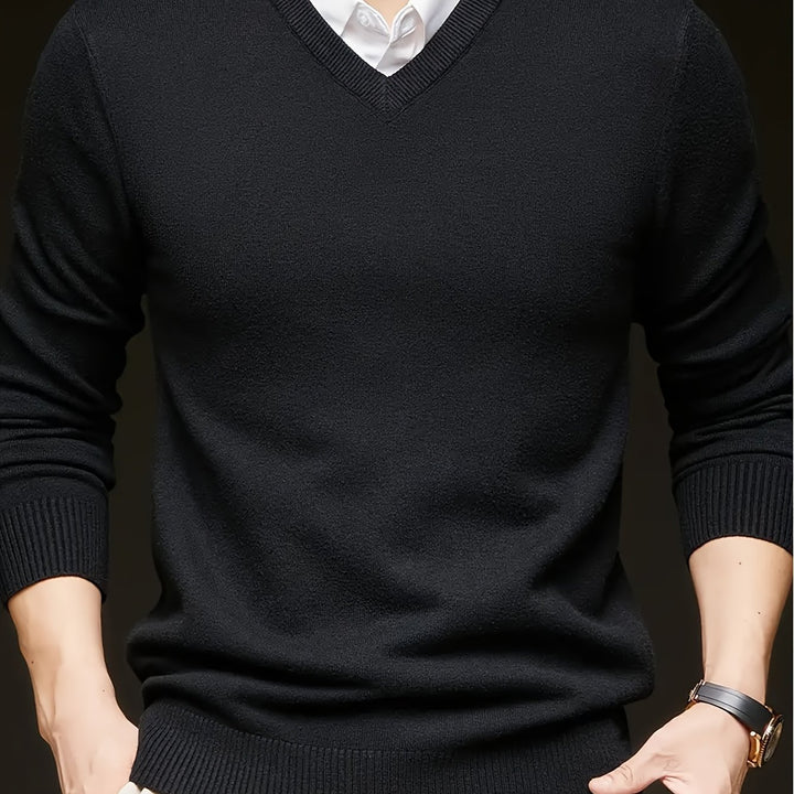 Theodore | Refined V-Neck Sweater