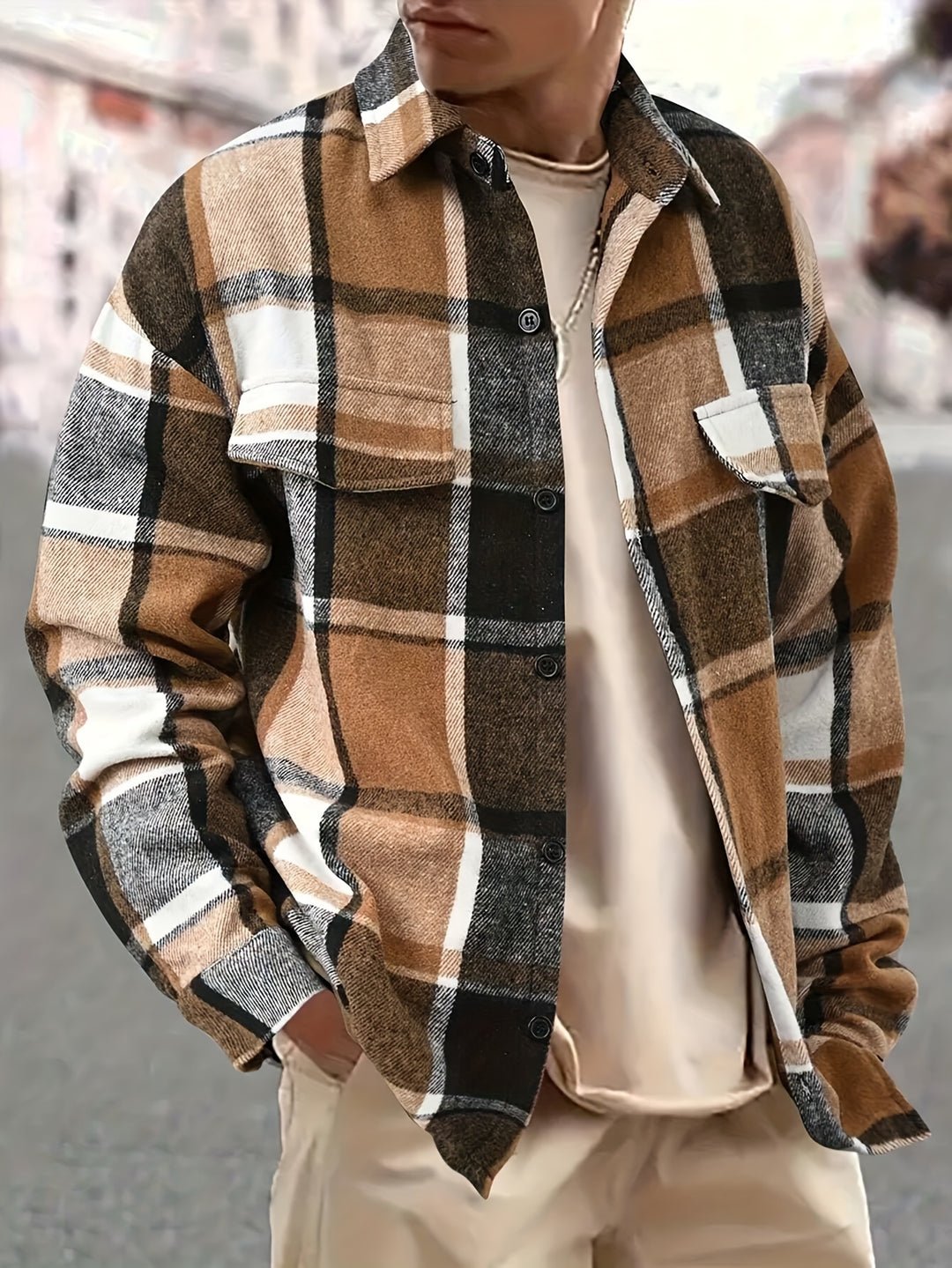 Griffin | Rugged Plaid Overshirt