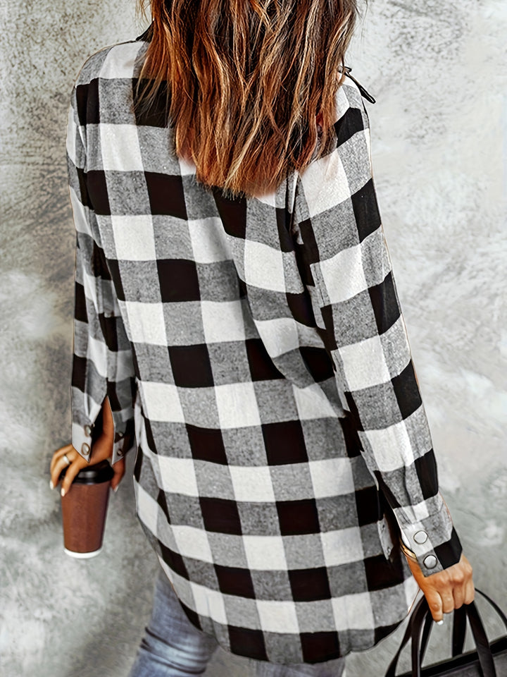 Harper | Checked Button-Up Shirt