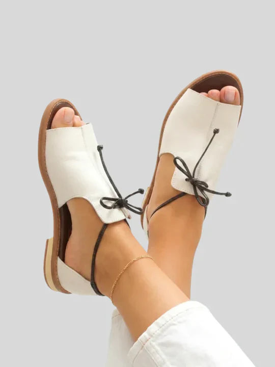 Winnie | Women's Leather Strap Sandals
