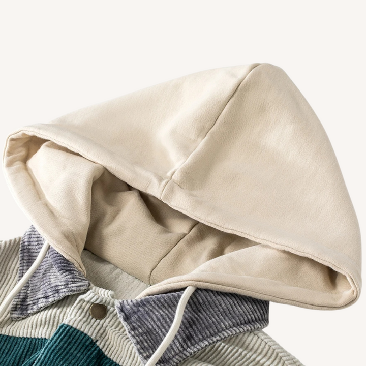 Marion | Hooded Colorblock Jacket