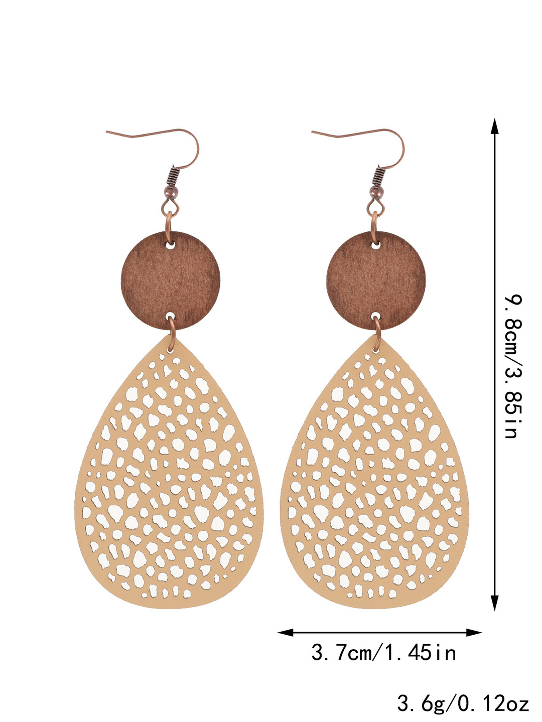 Rosalyn | Vintage Teardrop Drop Earrings