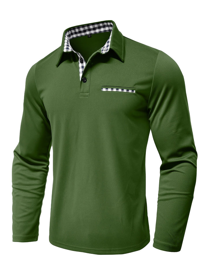 Colton | Refined Long-Sleeve Polo Shirt