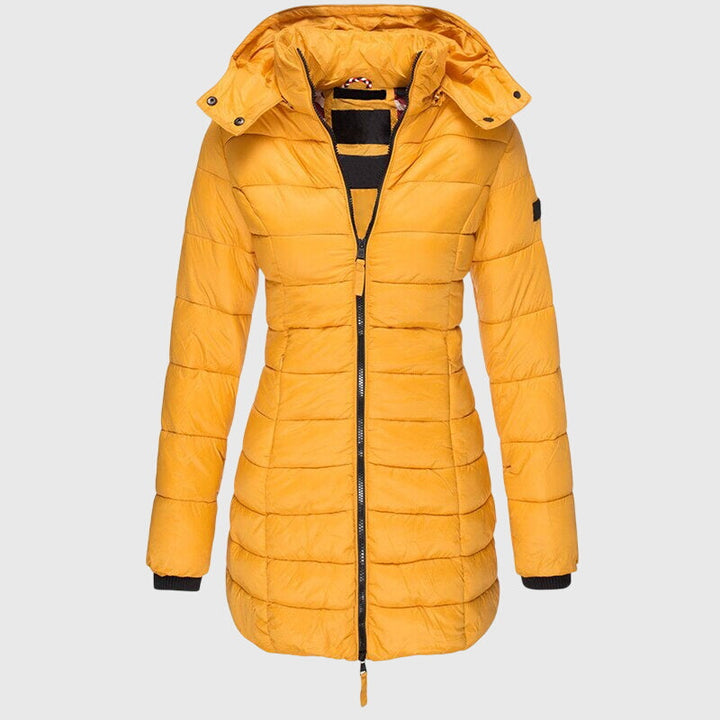 Maureen | Longline Hooded Puffer Coat