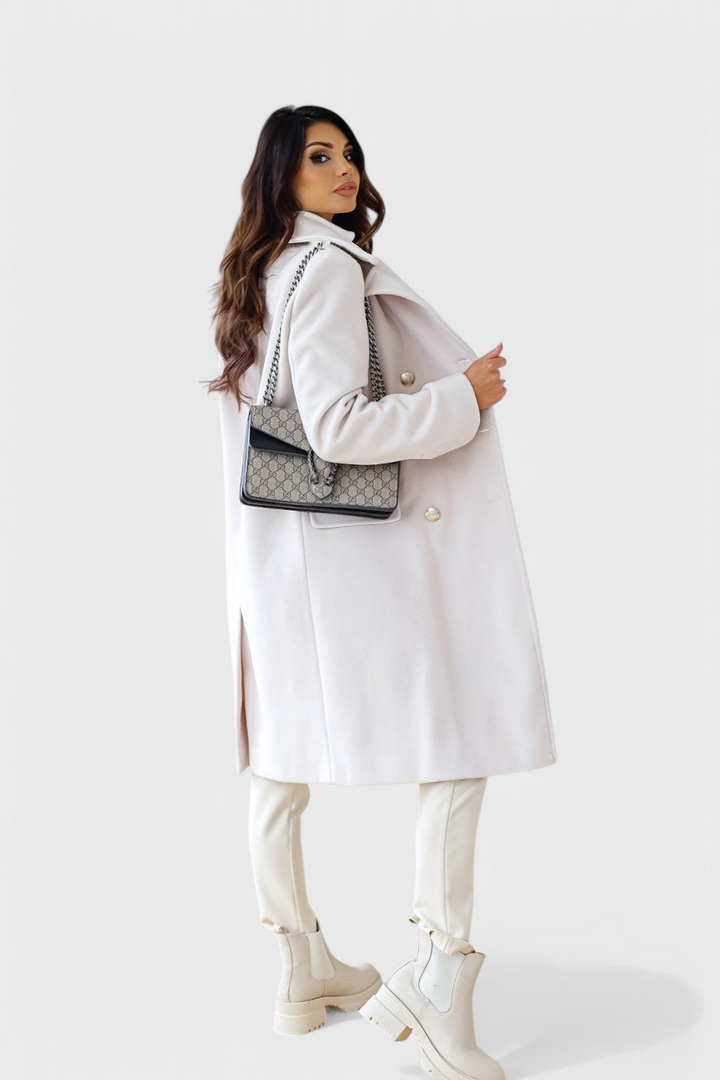 Vivienne | Tailored Double-Breasted Coat