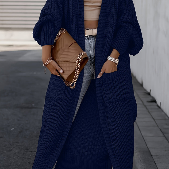 Charmaine | Longline Open-Front Cardigan