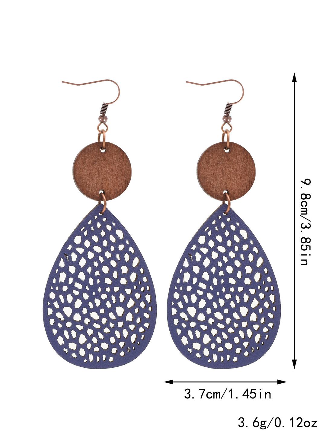 Rosalyn | Vintage Teardrop Drop Earrings