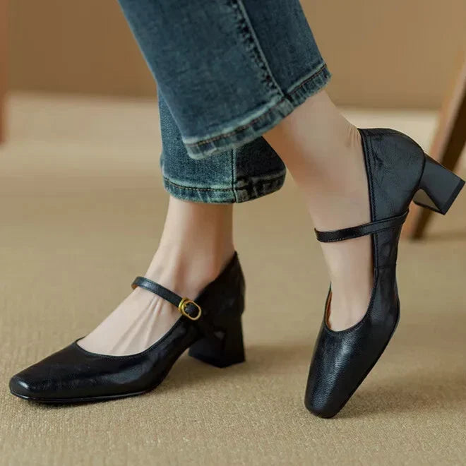 Coraline | Timeless Ankle-Strap Heels