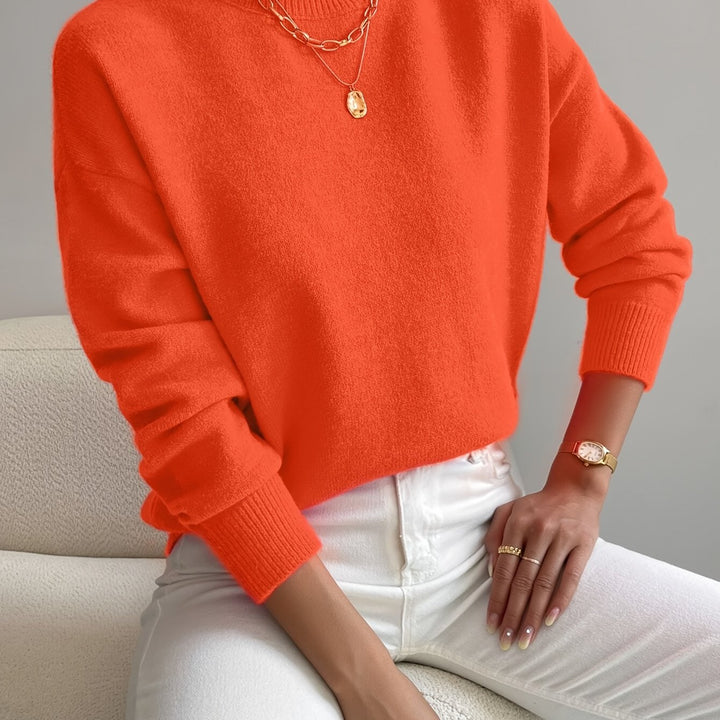 Juniper | Relaxed Mock Neck Sweater