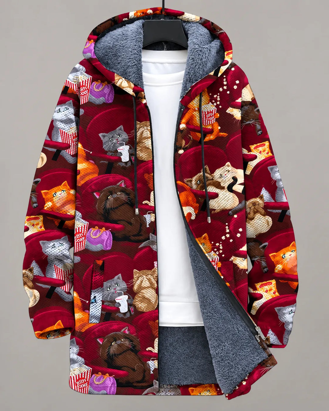 Archer | Geometric Hooded Jacket