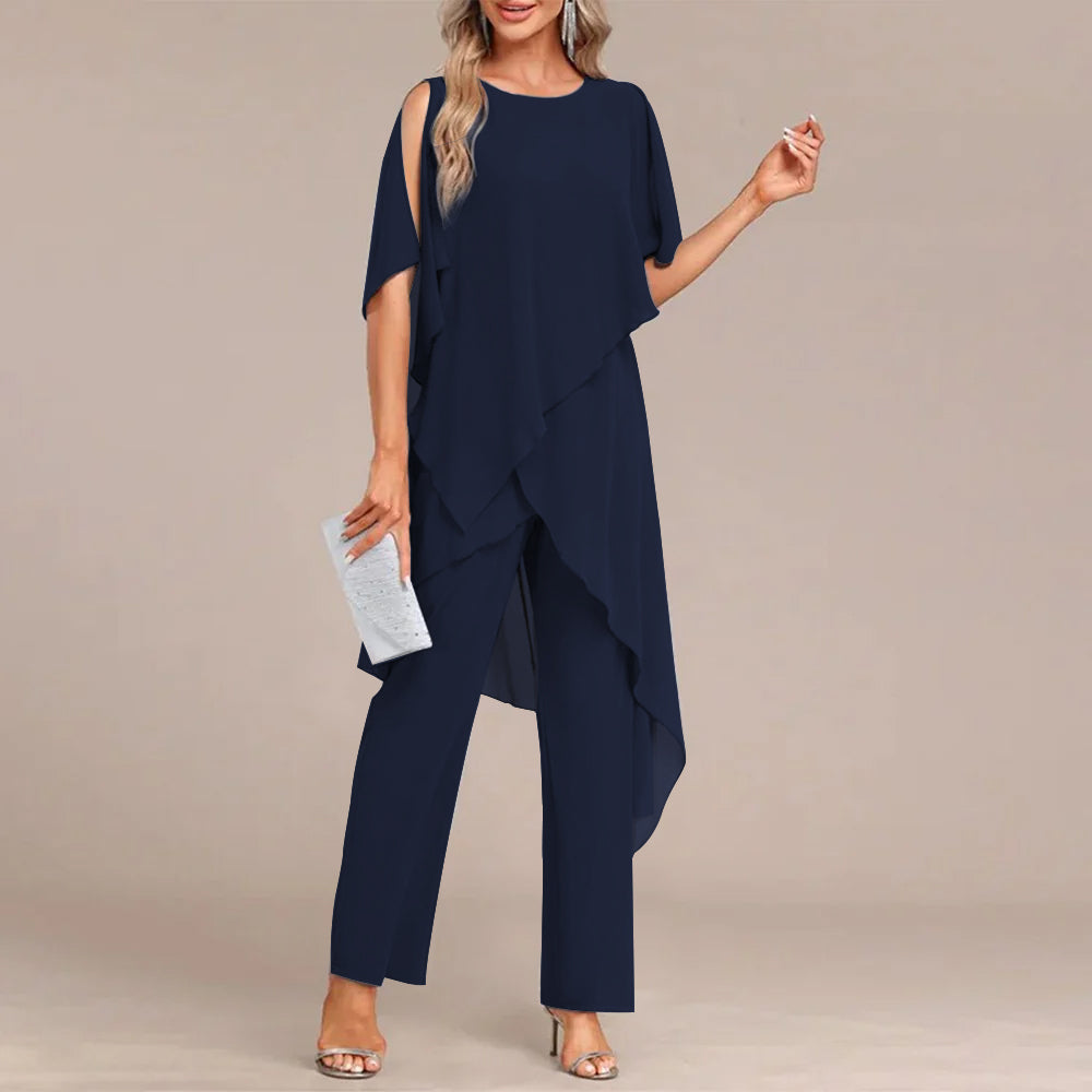 Emmeline | Flowing Overlay Two-Piece Set