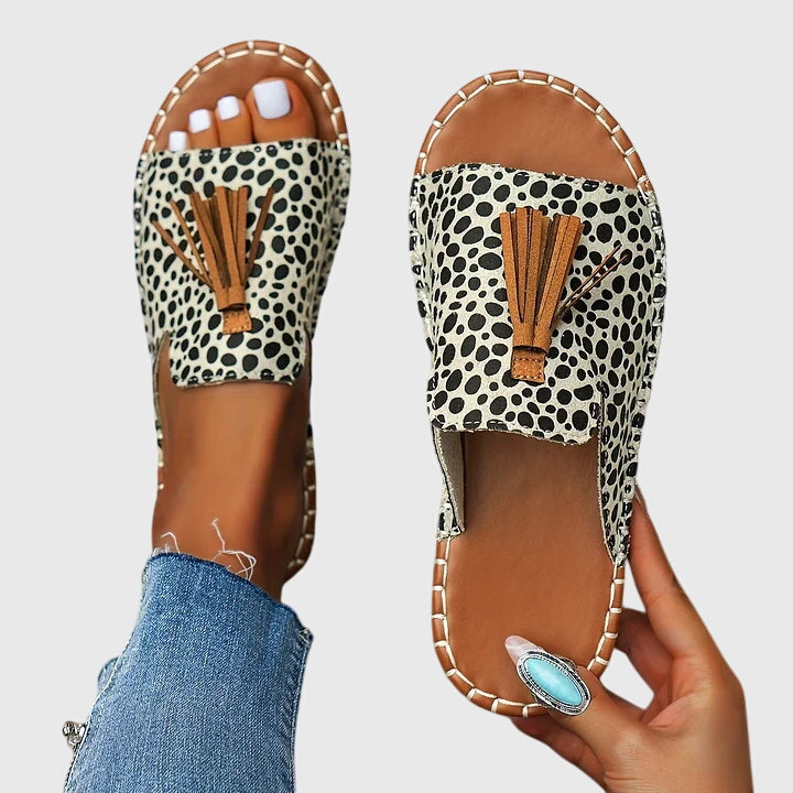 Noreen | Cushioned Comfort Slide Sandals