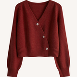 Carolyn | V-Neck Buttoned Cardigan
