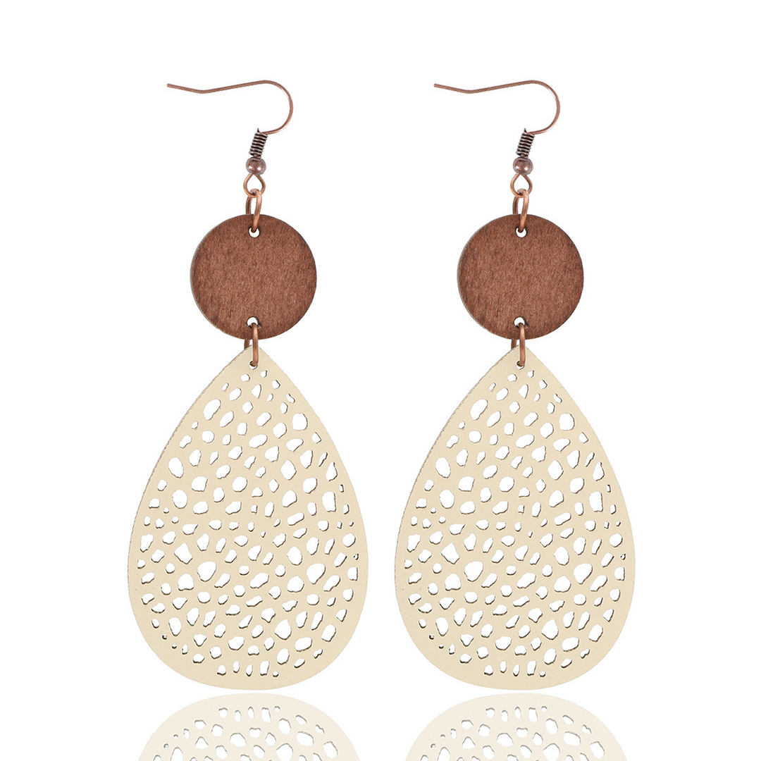 Rosalyn | Vintage Teardrop Drop Earrings