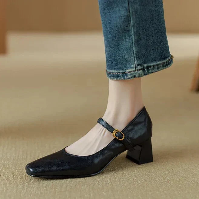 Coraline | Timeless Ankle-Strap Heels