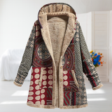 Frances | Hooded Patchwork Coat