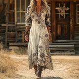 Antoinette | Flowing Floral Maxi Dress